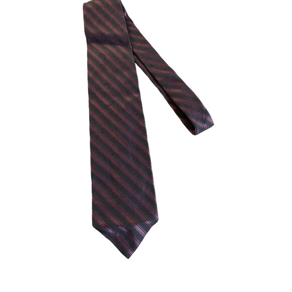 Brooks Brothers Makers Silk Necktie Stripe Classic Men's Tie - Picture 2 of 6